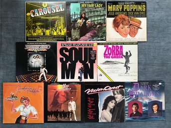 Lot Of 10 Vinyl Albums Movie Broadway Show TV Original Soundtracks