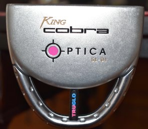 King Cobra Optica Putter SL-01 TRU GLO Center Shafted 33 Womens Right Handed