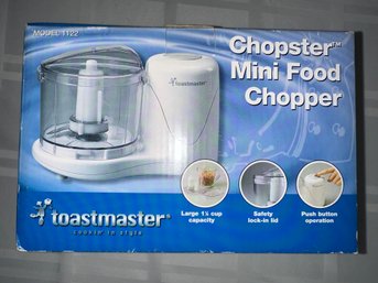 NEW In Box Toastmaster Chopster Mini Food Chopper