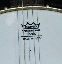 A Vintage Remo Weather King 5-String Banjo