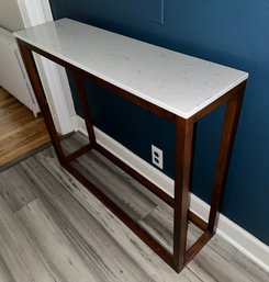 A Kate & Laurel Modern Wood Console Table