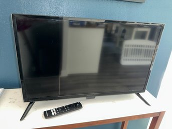 An Insignia 24 Inch Smart TV With Remote