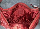 NEW Coach Ergo Large Hobo Bag In Red Patent Leather