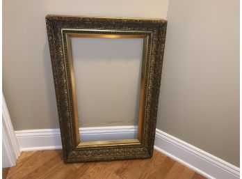 Vintage Gold Gilt Wooden Frame 21 X 31-1/4