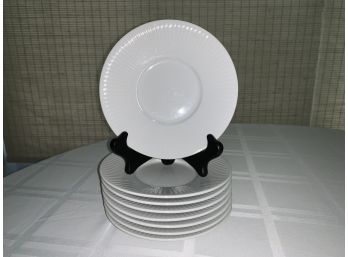 Dansk Mid-Century Modern Vintage Set Of 8 Appetizer / Saucer Plates
