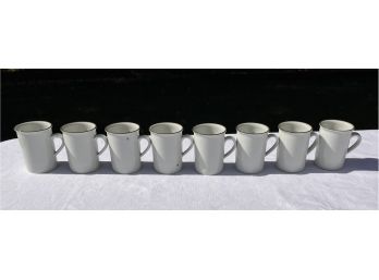 Set Of 8 Dansk Brown Mist Espresso Cups: Denmark