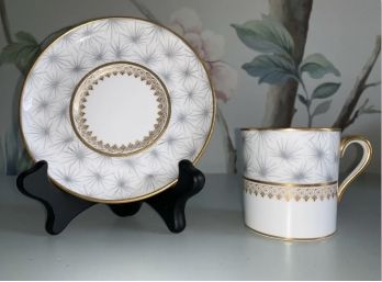 Vintage SPODE COPELAND England Thistledown Demitasse Cup And Saucer