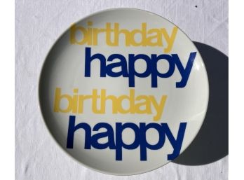 Happy Birthday Cake Plate Stand By Schmid Design Folio