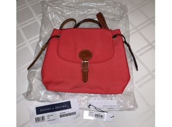 Brand New! Dooney And Bourke Backpack In Red