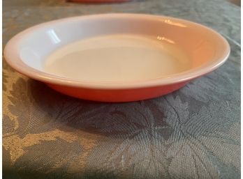 9.5 Inch Pink Pyrex Pie Plate- PERFECT Condition!!!