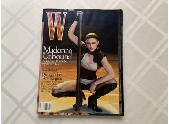 Collectible Madonna Cover And Portfolio W Magazine April 2003