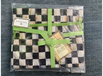 BRAND NEW! MacKenzie Childs Courtly Check Apron