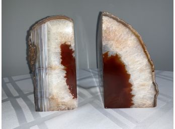 Gorgeous Geode Bookends!