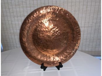 Hard To Find SIMON PEARCE Hammered Copper Platter