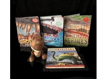 Dinosaurs, Sharks, & Reptiles Collection Of Picture Books