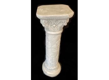 Plaster Clay Handmade Decorative Corinthian Pedestal/column