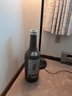 Lamp And Oversized Wine Bottle Decor
