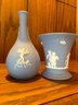 Blue Wedgewood Vases