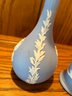 Blue Wedgewood Vases