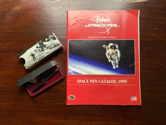 Vtg Fisher Space Pen And Brochure