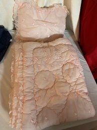 Pretty Doll Blanket And Pillow
