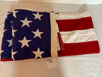 Large American Flag Stitched Stars 58' X 112'