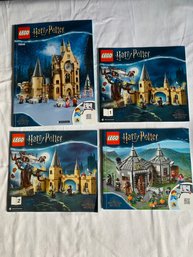 Harry Potter Lego Instruction Manuals  Only - 75948, 75953, 75947