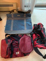 Gym Bag And Luggage Lot