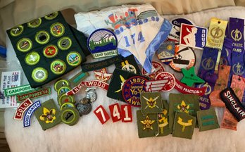 Vtg Boy Scout Memorabilia Lot - Moved To Lot 81