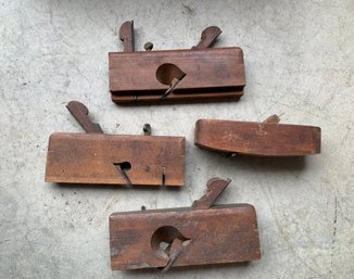 Antique Wood Planes - Lot Of 4