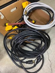 RV Heavy Duty Extension Cord With Other RV Accessories
