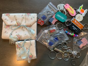 Key Chains And Travel Jewelry Holders