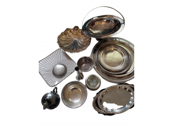 Assorted Silver-plated Serving Ware
