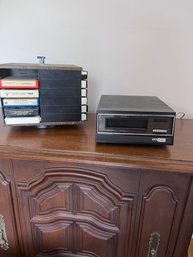 8 Track With Holder And Mcdonald BSR Player