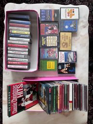 Lot Of Cassettes And CD's