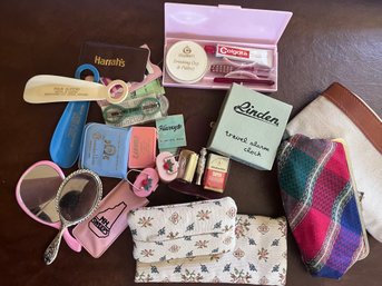 Lot Of Vintage Travel Items