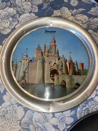 Vintage Disneyland Serving Platter Misc Aluminum/Metal Serving Platter Lot