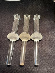 Set Of 3 Corey Glass Filter Rods