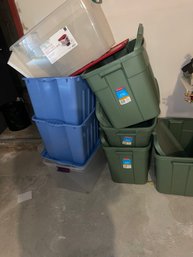 Lot If Bins Rubbermaid / Sterilite Extra Covers
