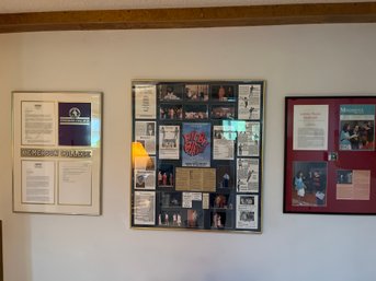 Three Frames School Wall Pieces