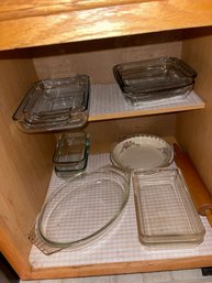Misc Pyrex / Baking Dishes Rolling Pin Lot