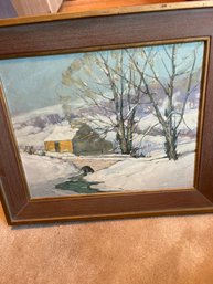 Chauncey M Adams 1946 Oil Painting By World Renowned Artist