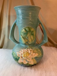 Roseville Waterlily Vase 81-12 -  12 Inches Tall