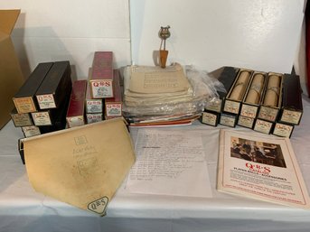 Vtg Piano Rolls And Music Books And Sheets - Some Beatles