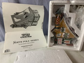 Dept 56 North Pole Series - Elfin Snow Cone Works