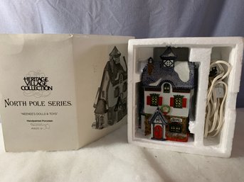 Dept 56 North Pole Series - Neenes Dolls And Toys