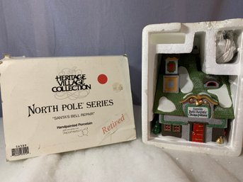 Dept 56 North Pole Series - Santas Bell Repair