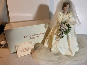 Danberry Mint Princess Diana Bride Doll