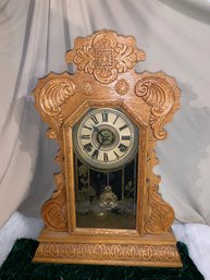 Antique Gingerbread Clock Circa 1902