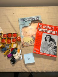 The Complete Photographer Magazines, Empty Kodak  Kodachrome Film Canisters